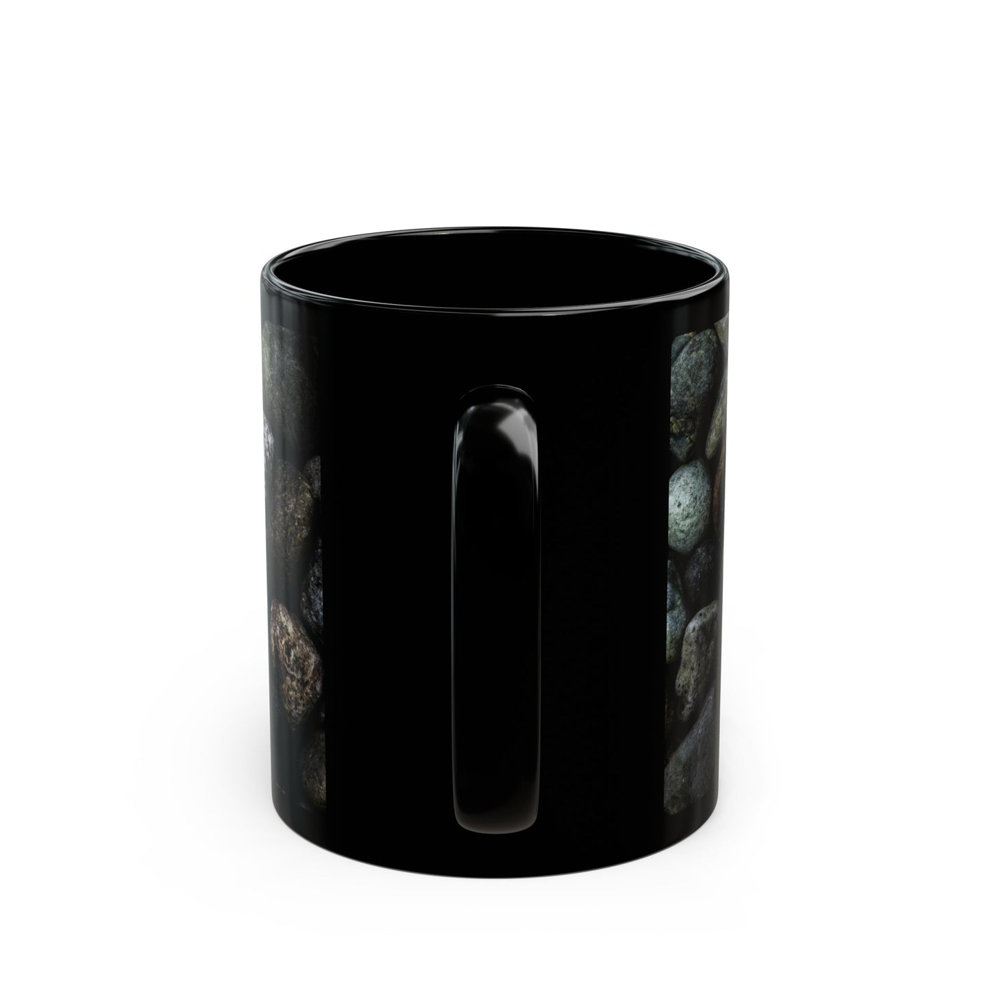 Beach Rocks Black Mug (11oz, 15oz)