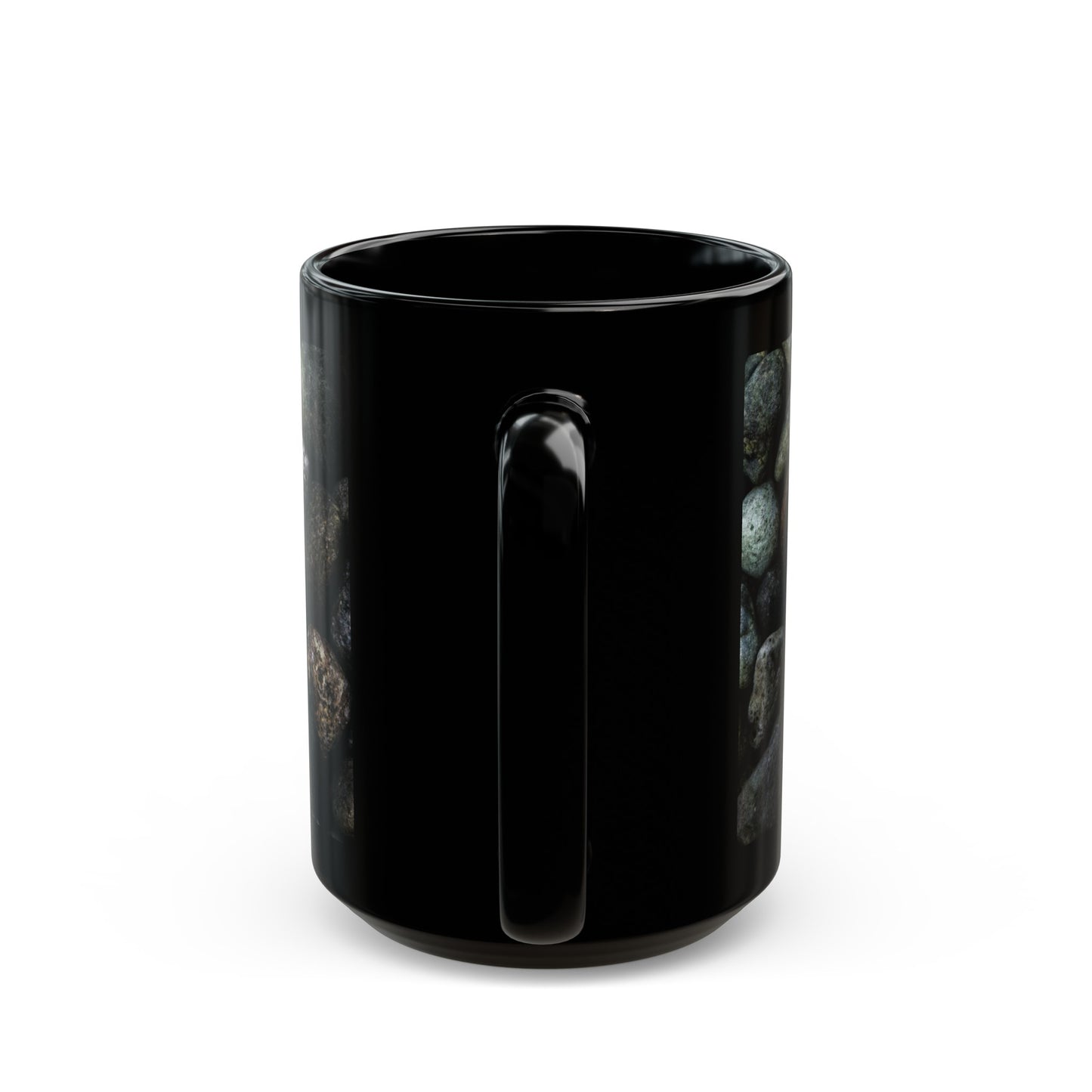 Beach Rocks Black Mug (11oz, 15oz)