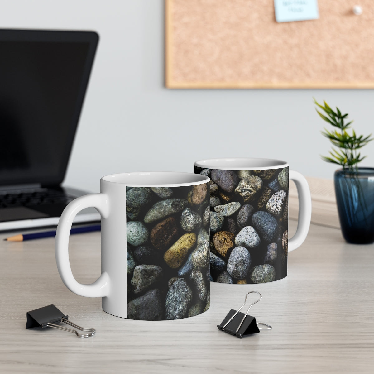 Beach Rocks Ceramic Mug 11oz