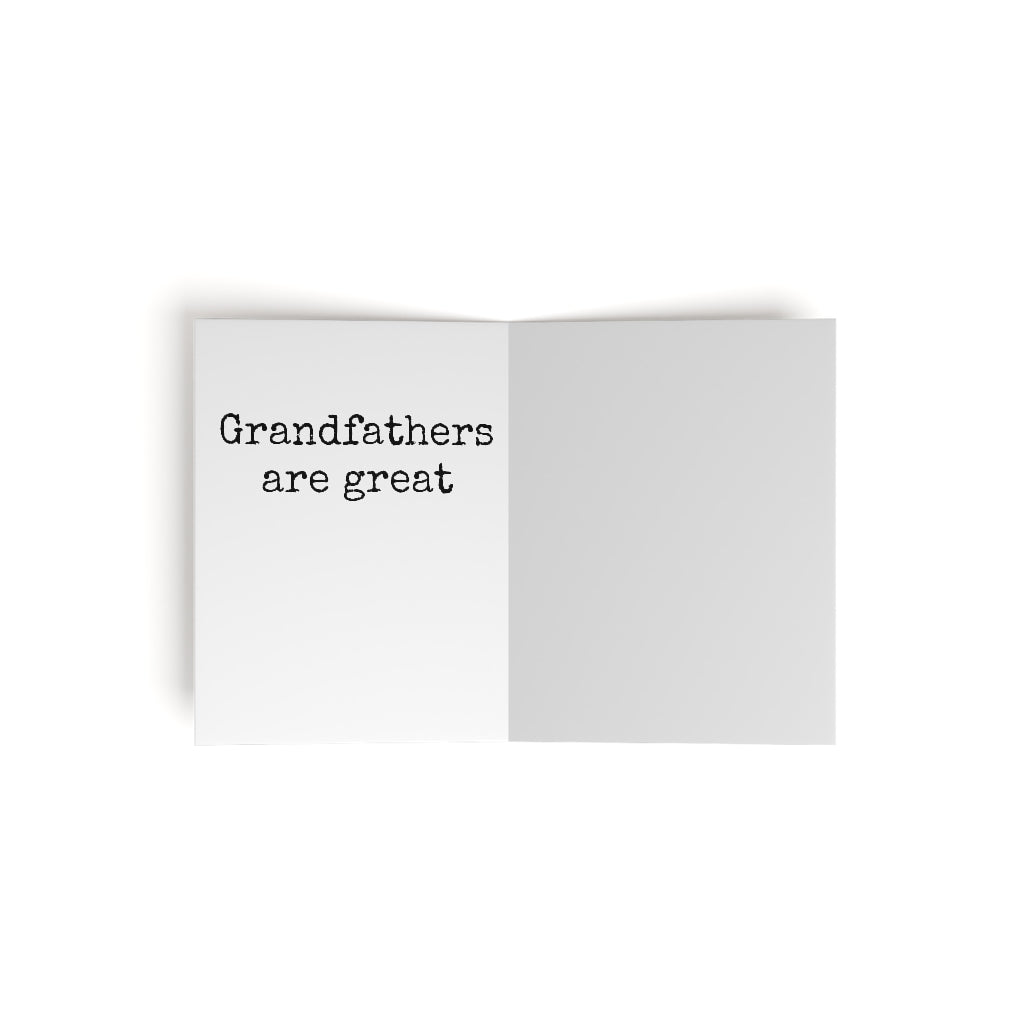 Grandfathers Are Great Greeting Cards (8, 16, and 24 pcs)